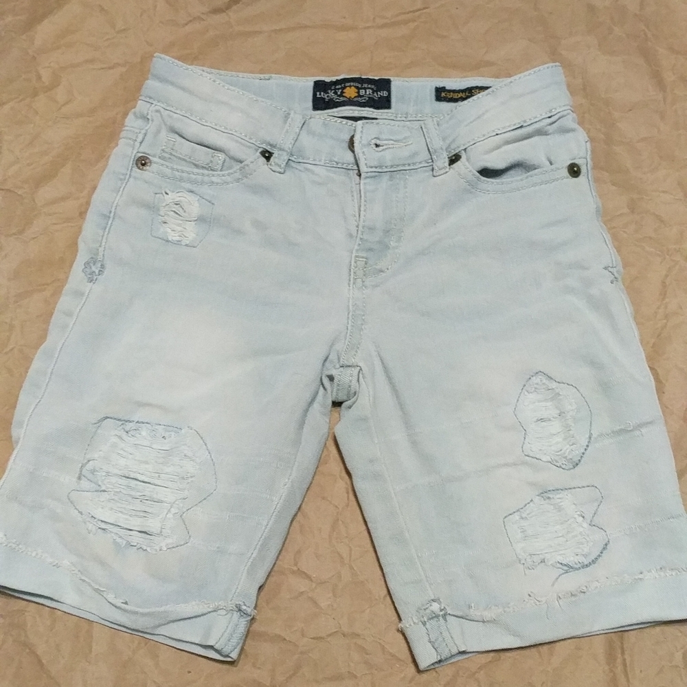 Lucky Brand Kendall Short Girl Size 8